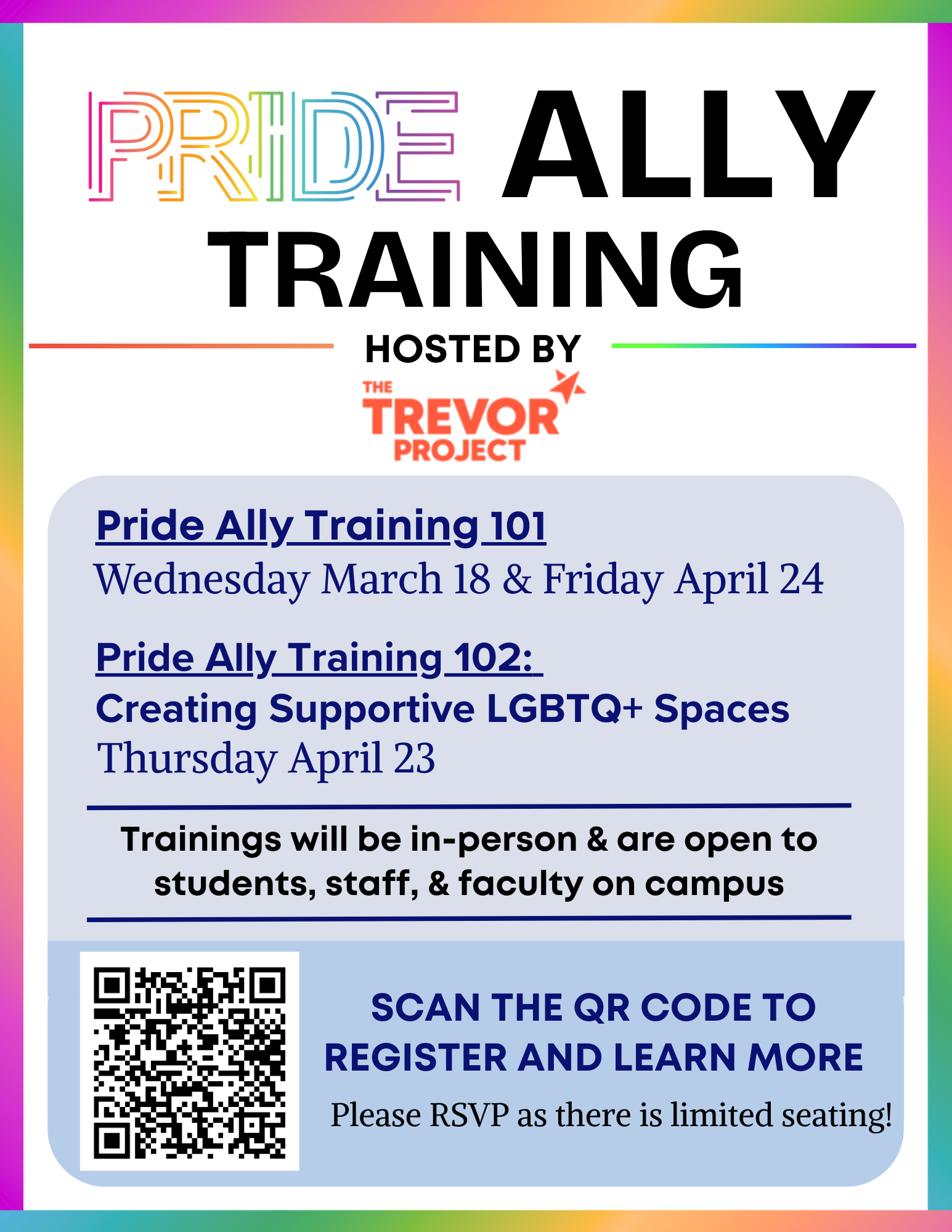 Ally Training Happening This Semester